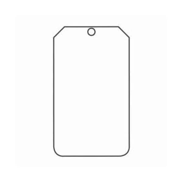 Accuform Danger, HS-Laminate, 3-1/4 in Width, 0.1 in Height, , 25 PK MDT520CTP - main